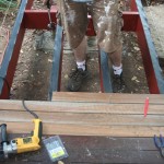 starting on the decking layer