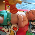 Its hot hot hot and you're just in a nappy