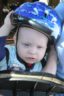 Helmet on