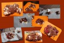 attempts to combine ingredients to an edible rocky road
