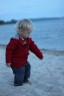 Sparklers at dusk